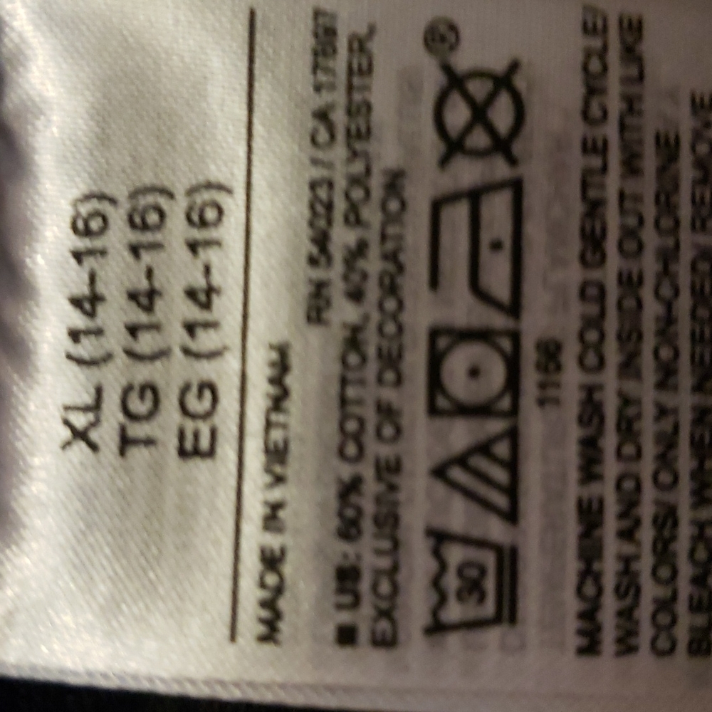 Old Navy Black pull over hoodie - Picture 9 of 10